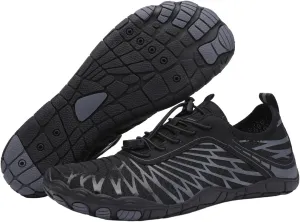 Grounded Footwear for Men Barefoot Shoes Women, Comfortable Lightweight Wide Toe Hike Shoes with Waterproof and Non-Slip