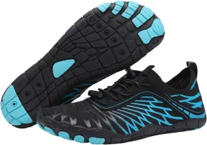 Grounded Footwear for Men Barefoot Shoes Women, Comfortable Lightweight Wide Toe Hike Shoes with Waterproof and Non-Slip