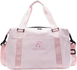 Gym Bag for Women with Dry-Wet Separation, Weekender Bag Travel Bag for Women, Multifunctional Large Capacity and Premium Oxford Fabric (Pink)