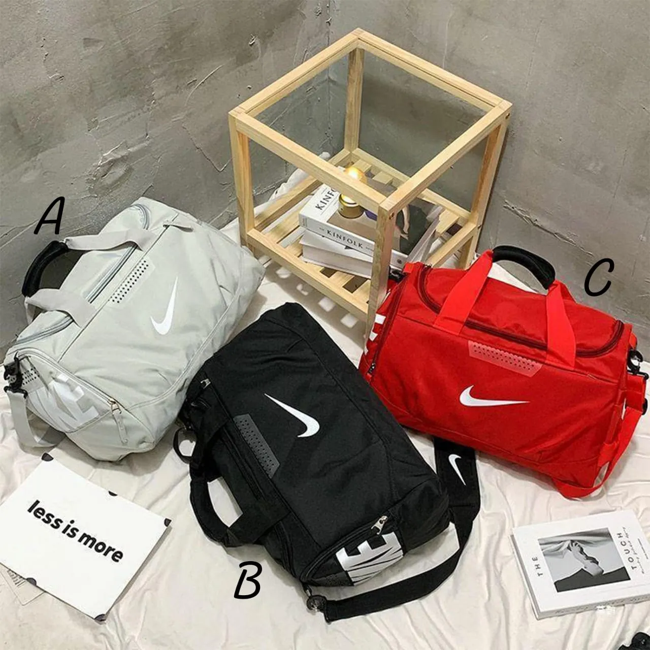Gym bag sports bag duffle bag