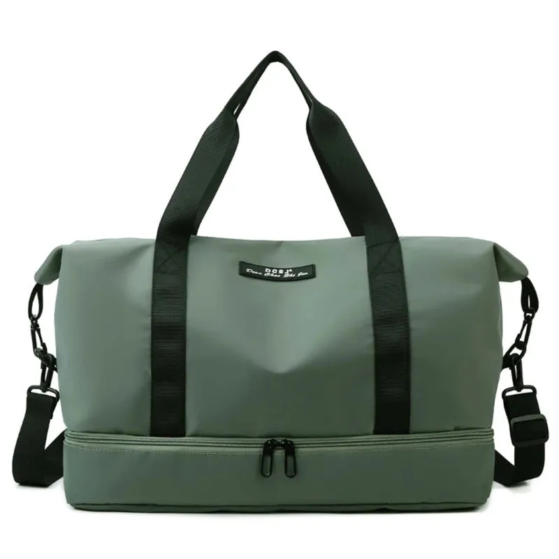 Gym Bag with Shoe Compartment