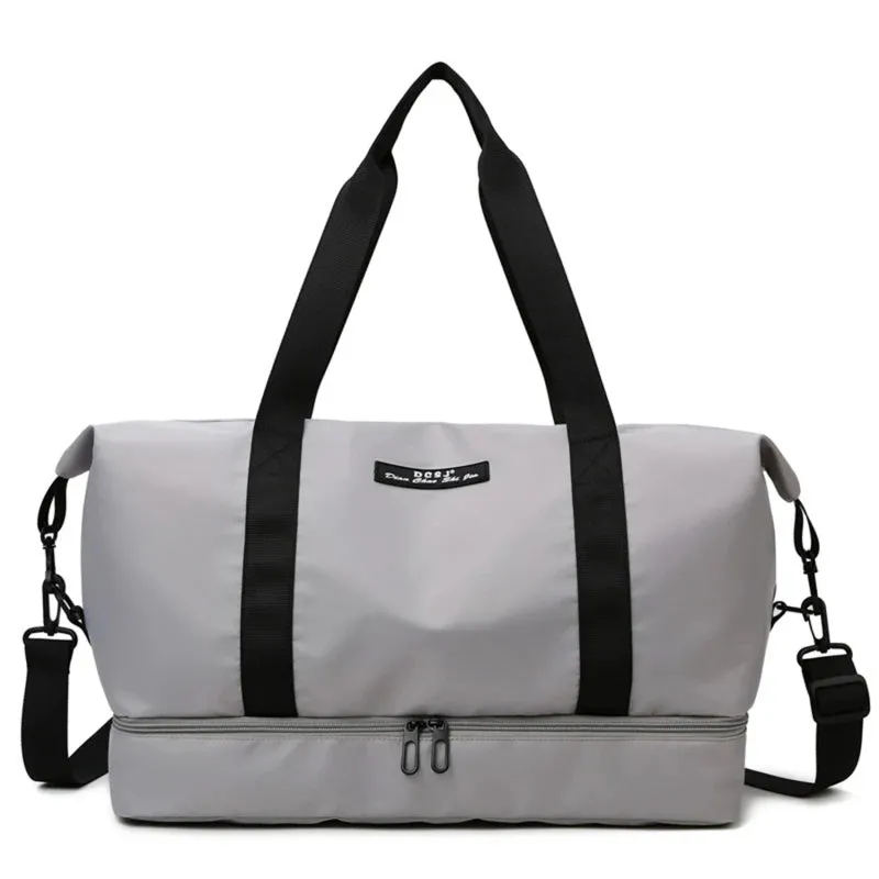 Gym Bag with Shoe Compartment