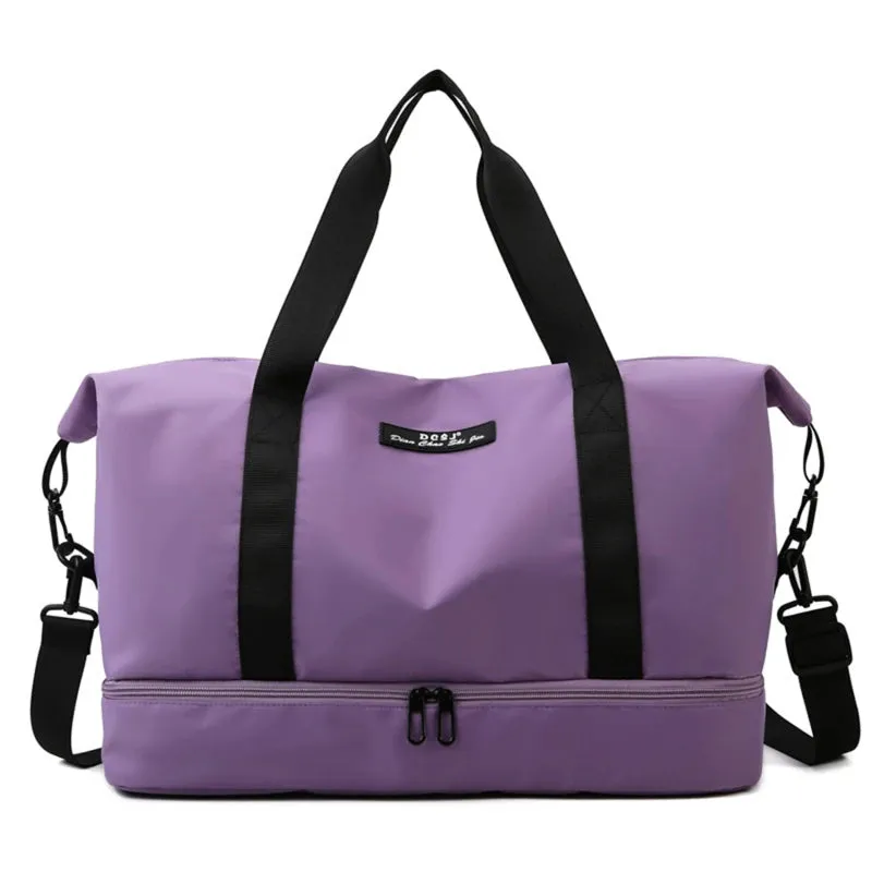 Gym Bag with Shoe Compartment