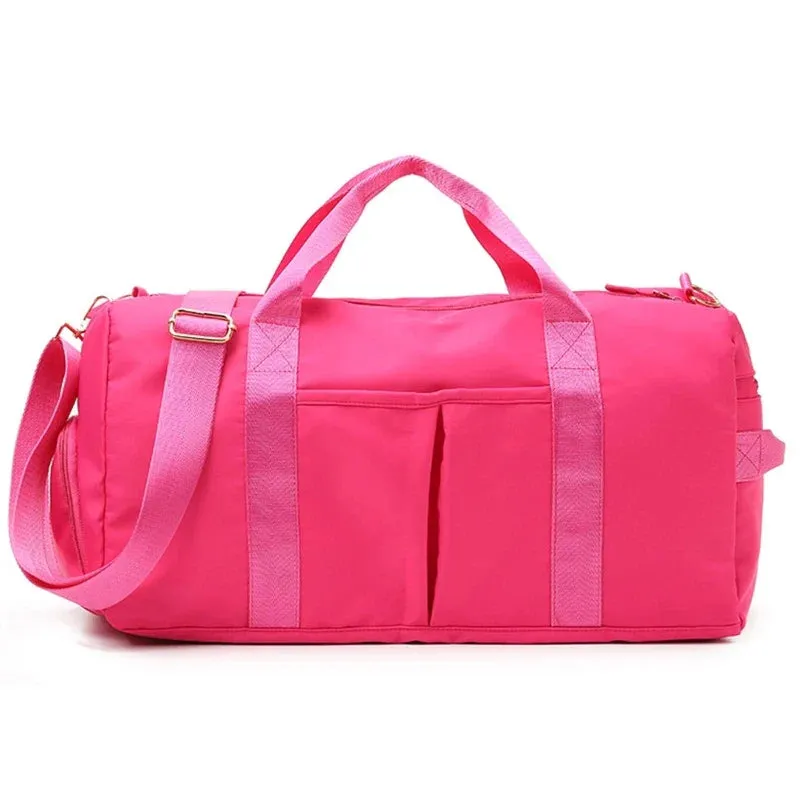 Gym Bag with Shoe Compartment