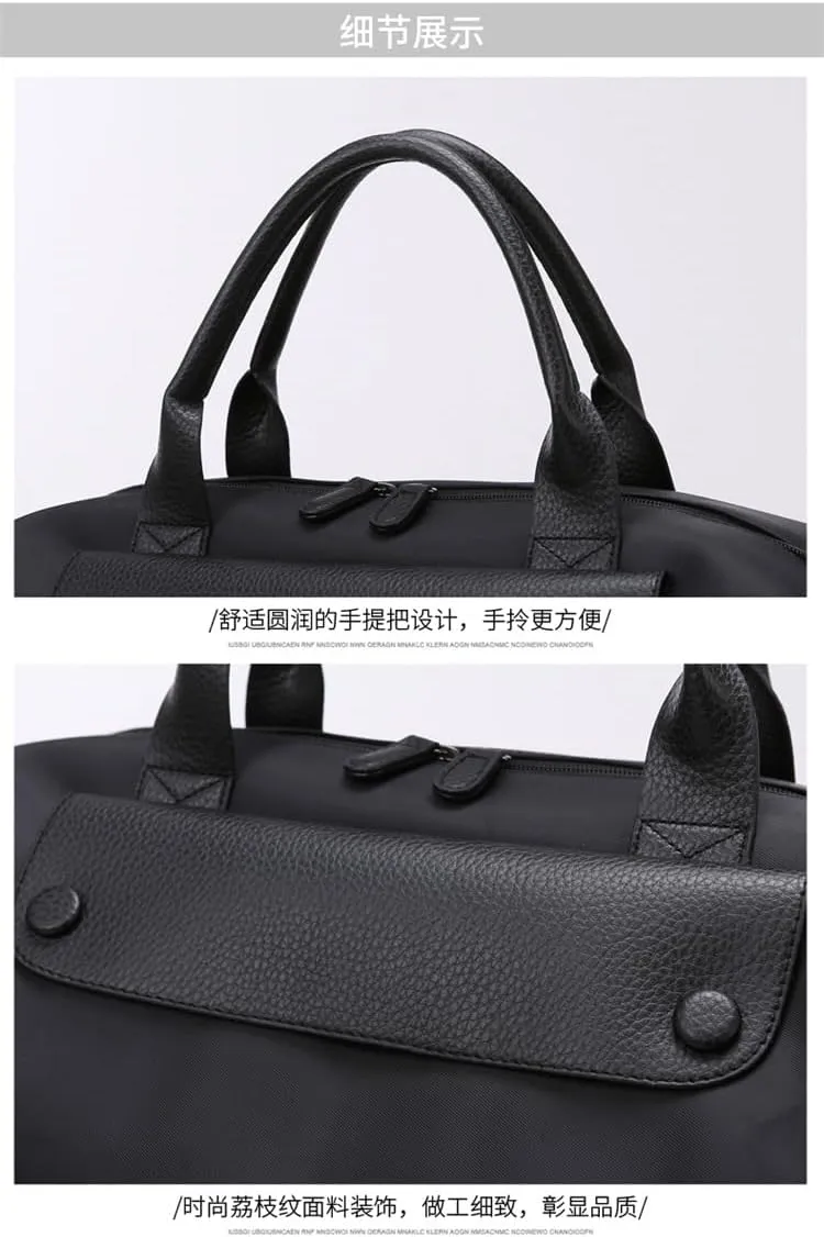 Gym bag Women's large capacity Yoga storage bag Swimming bag Business travel duffel bag Portable short-haul travel bag (gray)