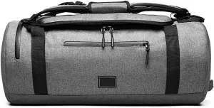 Gym Bags Large Capacity Men Fitness Gym Bag,Dry and Wet Separation Multifunction Sports Bag Short-Distance Travel Handbag Backpack Men (Color : Gray) (Grey)