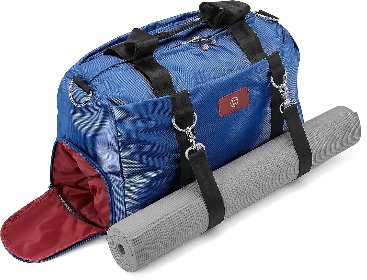 Gym Duffel Bag for Men or Women – Bag with Shoe, Laptop & Wet Compartment - Perfect Sports or Workout Shoulder Bag with Multiple Compartments – CrossFit, Yoga, Boxing - THE LUXX