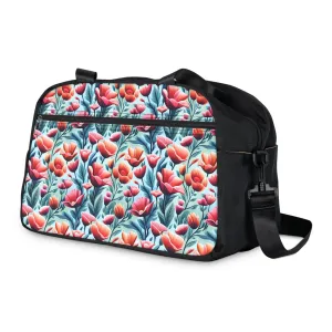 Gym Duffel Bag - Peace Poppies