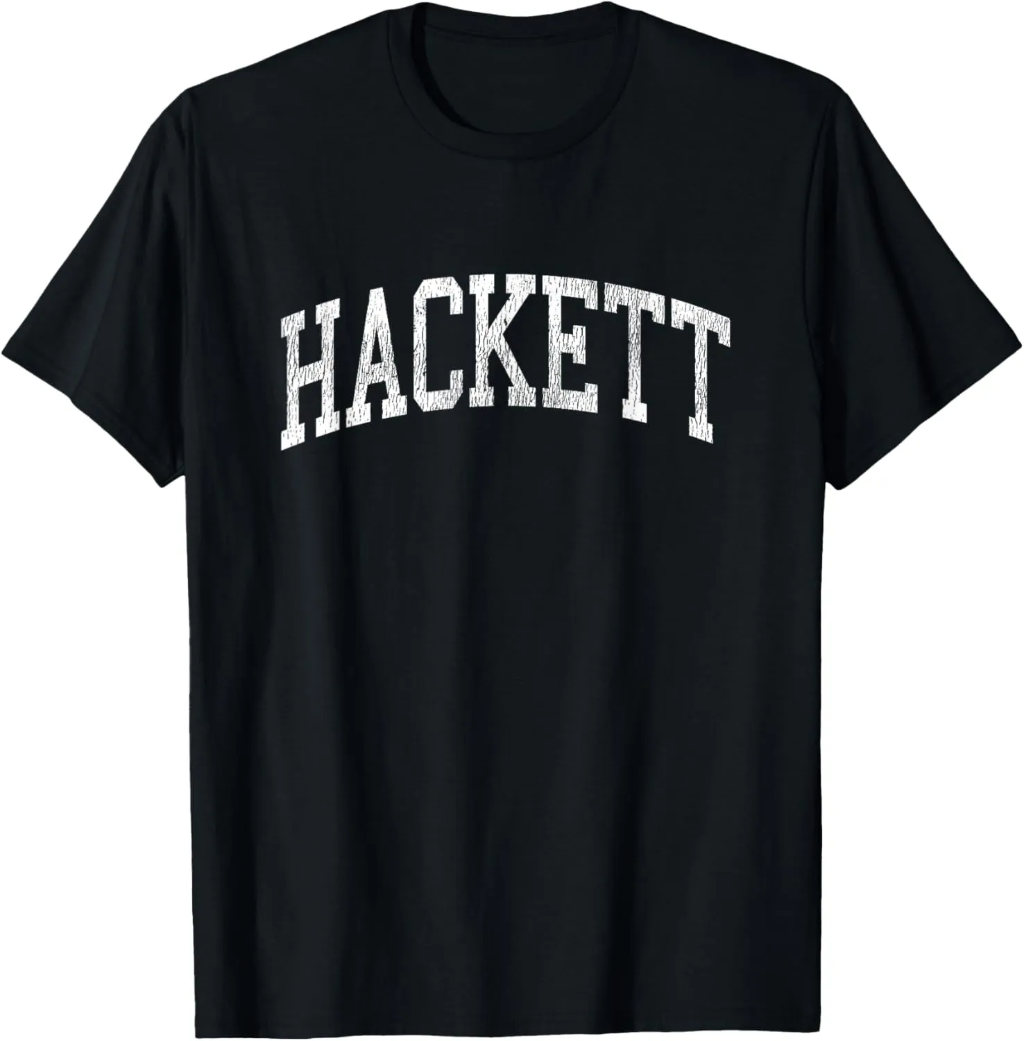 Hackett Wisconsin WI Vintage Athletic Sports Design T-Shirt