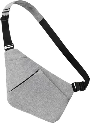HALOVIE Anti Theft Bag Travel Slim Bags RFID Blocking Backpack Sling Bag Crossbody Purse for Women Men