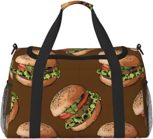 Hamburg Travel Duffel Bag Large Foldable Waterproof Overnight Bag For Beach Swim Bags Pool Sports Gym