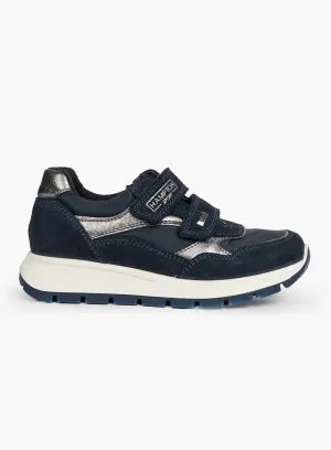 Hampton Sport Storm Water Resistant Trainers in Navy/Silver