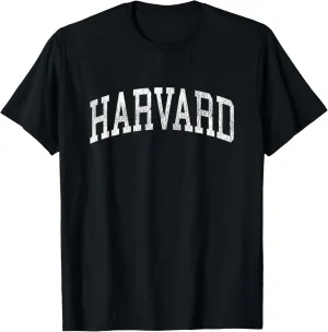 Harvard Massachusetts MA Vintage Athletic Sports Design T-Shirt