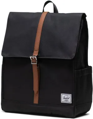Herschel City Backpack, Black/Black, Mid-Volume 14.0L