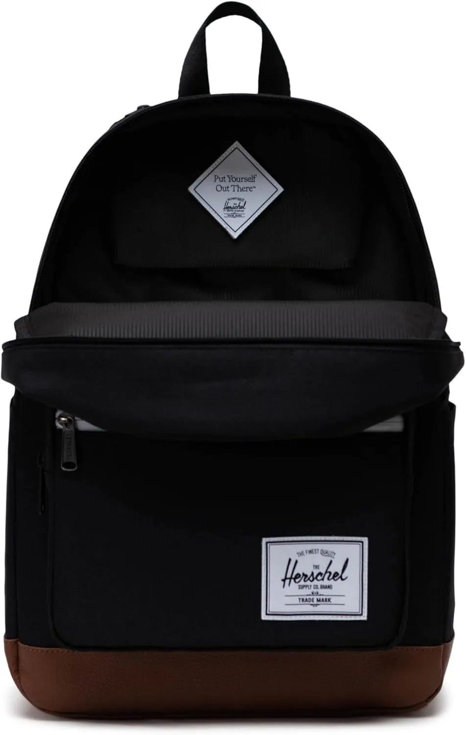 Herschel Pop Quiz Backpack, Black/Tan