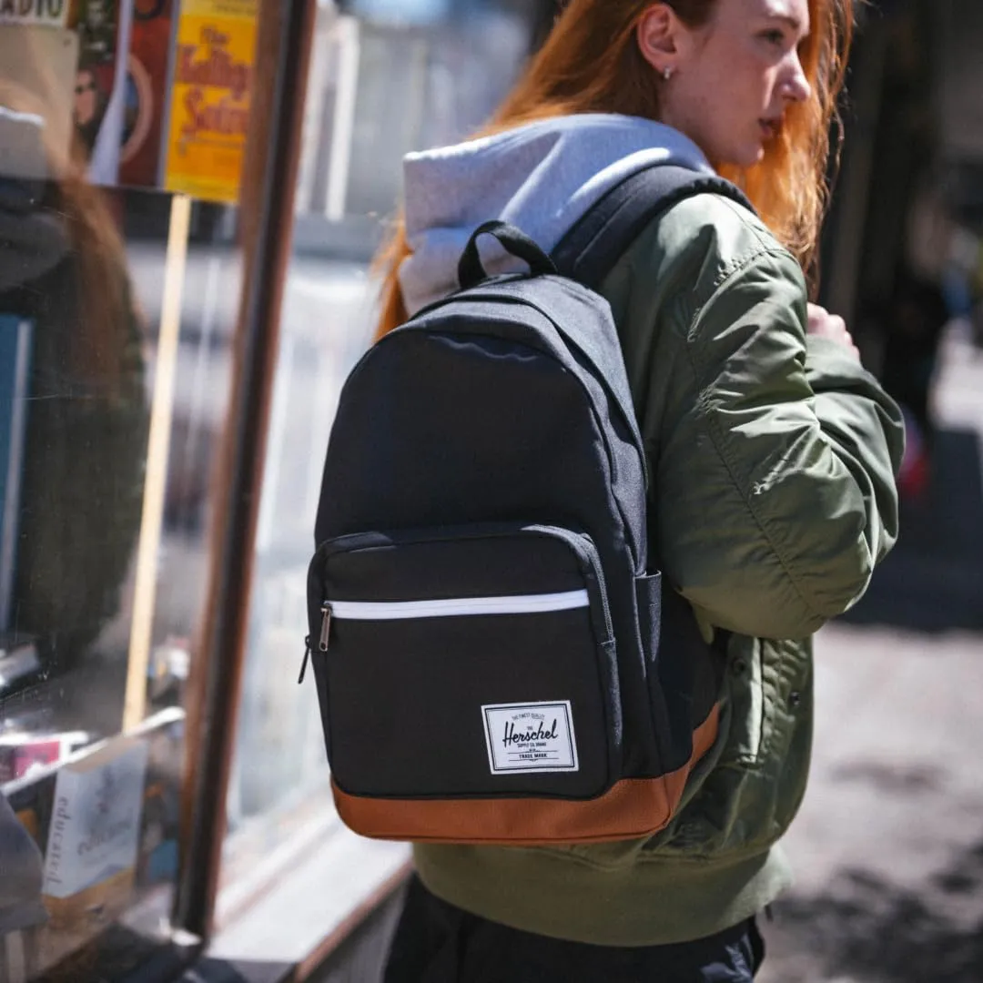 Herschel Pop Quiz Backpack, Navy/Tan