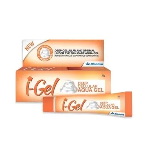 HN - GEL Unisex Under Eye Cream Deep Cellular and Optimal Under Eye Skin Care Aqua Gel With No Harmfull Chemicals For Removing Dark Circles Healthy Eyes Eye Bags - 25 gm|.|