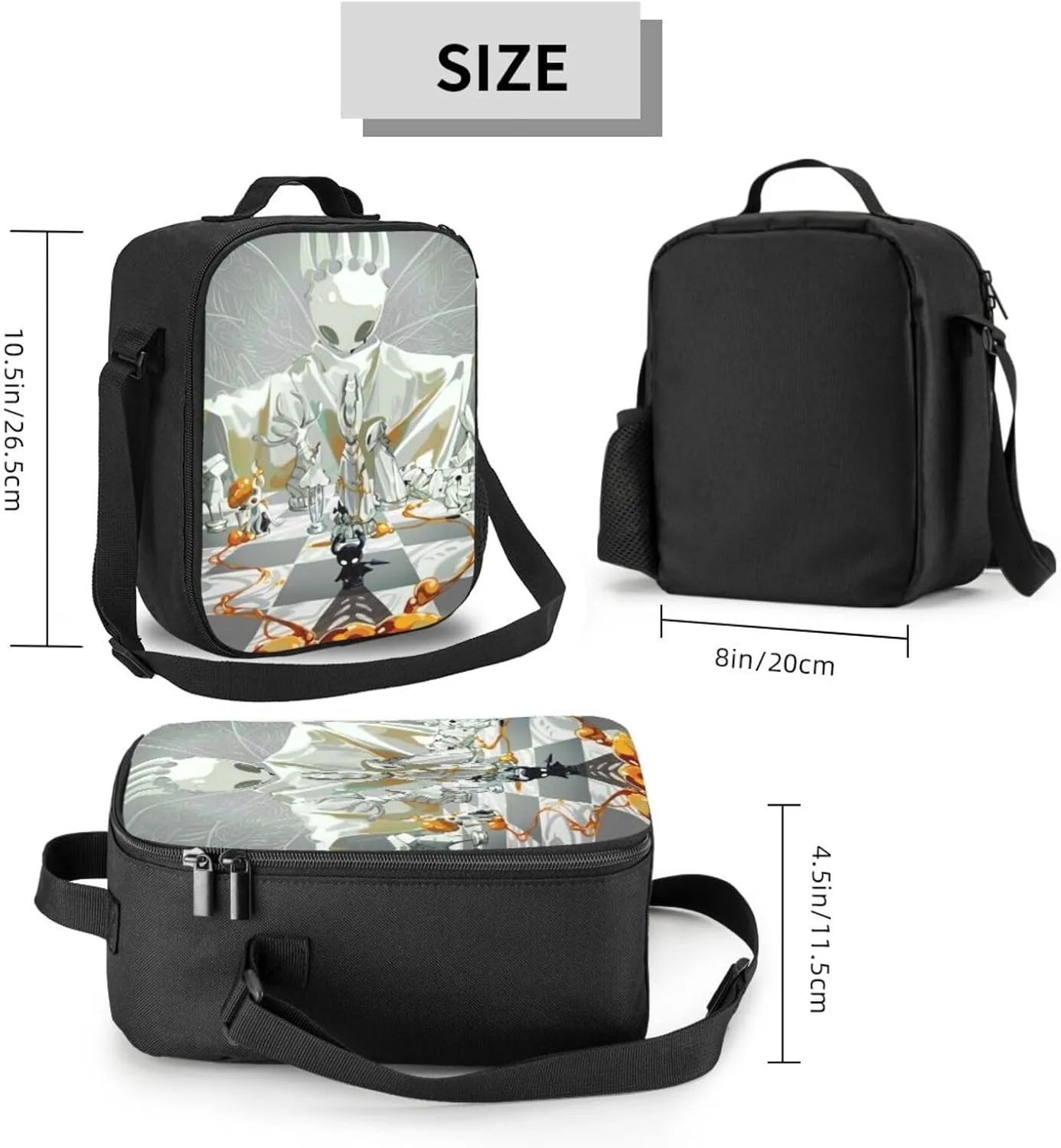 Hollow Knight Silksong Hot Game shopping bag, can be carried on one shoulder