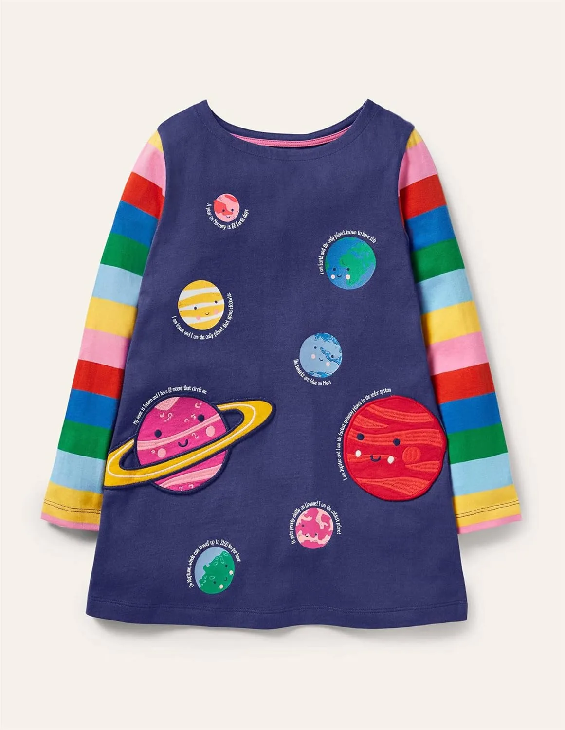 HOMAGIC2WE Toddler Girls Long Sleeve Dress Kids Cotton Fall Cute Casual Basic Shirt Dresses