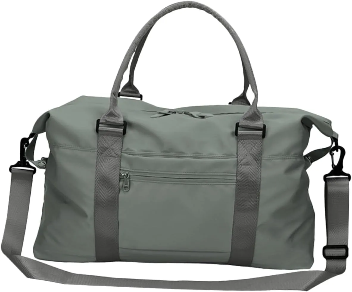Homoyoyo Large Capacity Travel Bag for Women Single Shoulder Gym Bag Dry Wet Separation Detachable Strap for Workout Travel Business Yoga
