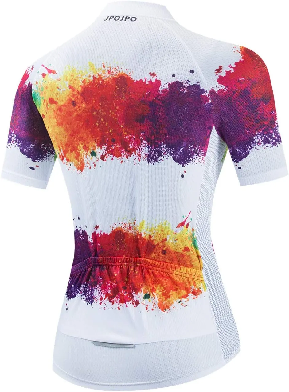 Hotlion Women's Cycling Jersey Ladies Bike Clothes Road MTB Bicycle Shirt CU66