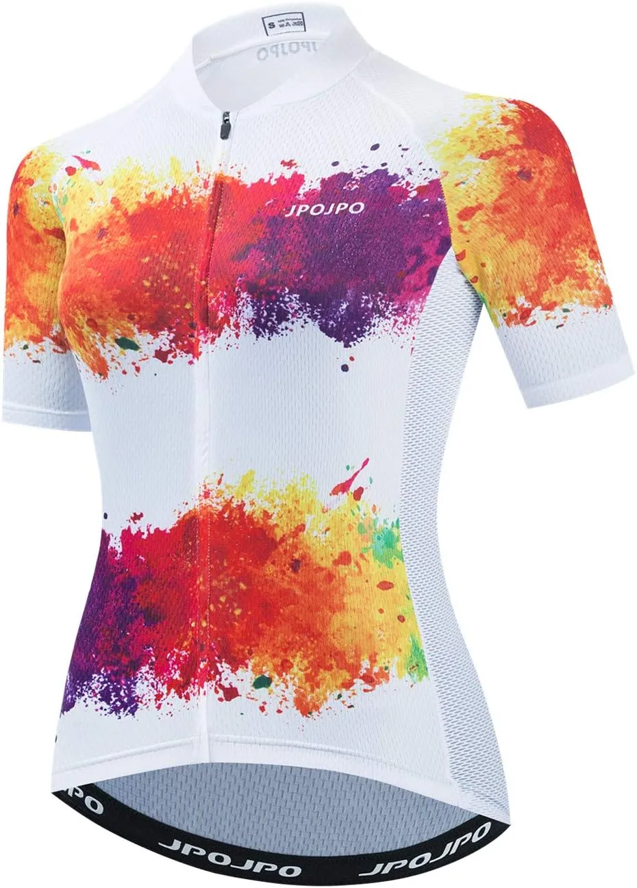 Hotlion Women's Cycling Jersey Ladies Bike Clothes Road MTB Bicycle Shirt CU66