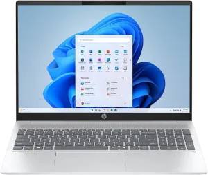 HP 2025 Laptop | OmniBook 5 | 16" 1920x1200 Touch IPS | AMD-8 Core Ryzen AI 7 350 | 16GB LPDDR5 | 1TB SSD | Windows 11 Home | Wi-Fi 6 - BT 5.4 - Backlit KB - 1080p FHD   IR Camera - Glacier Silver