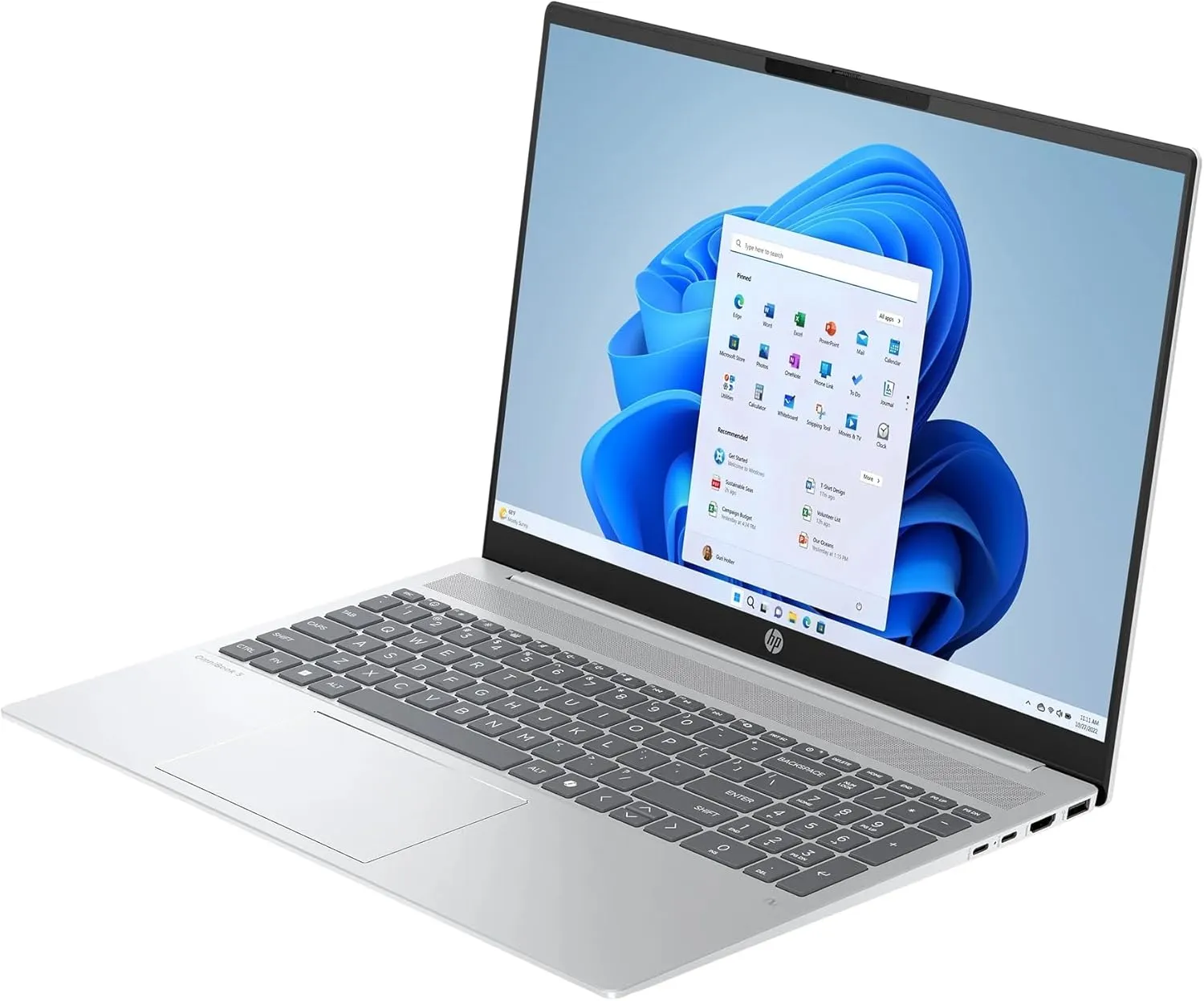 HP 2025 Laptop | OmniBook 5 | 16" 1920x1200 Touch IPS | AMD-8 Core Ryzen AI 7 350 | 16GB LPDDR5 | 1TB SSD | Windows 11 Home | Wi-Fi 6 - BT 5.4 - Backlit KB - 1080p FHD   IR Camera - Glacier Silver