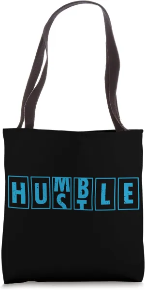 Humble Hustle Odometer Style Graphic Design Tote Bag