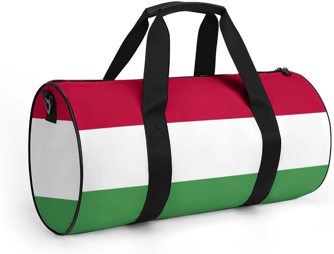 Hungary Flag Gym Bag for Men Women with Wet Pocket Travel Duffel Sports Overnight Weekender