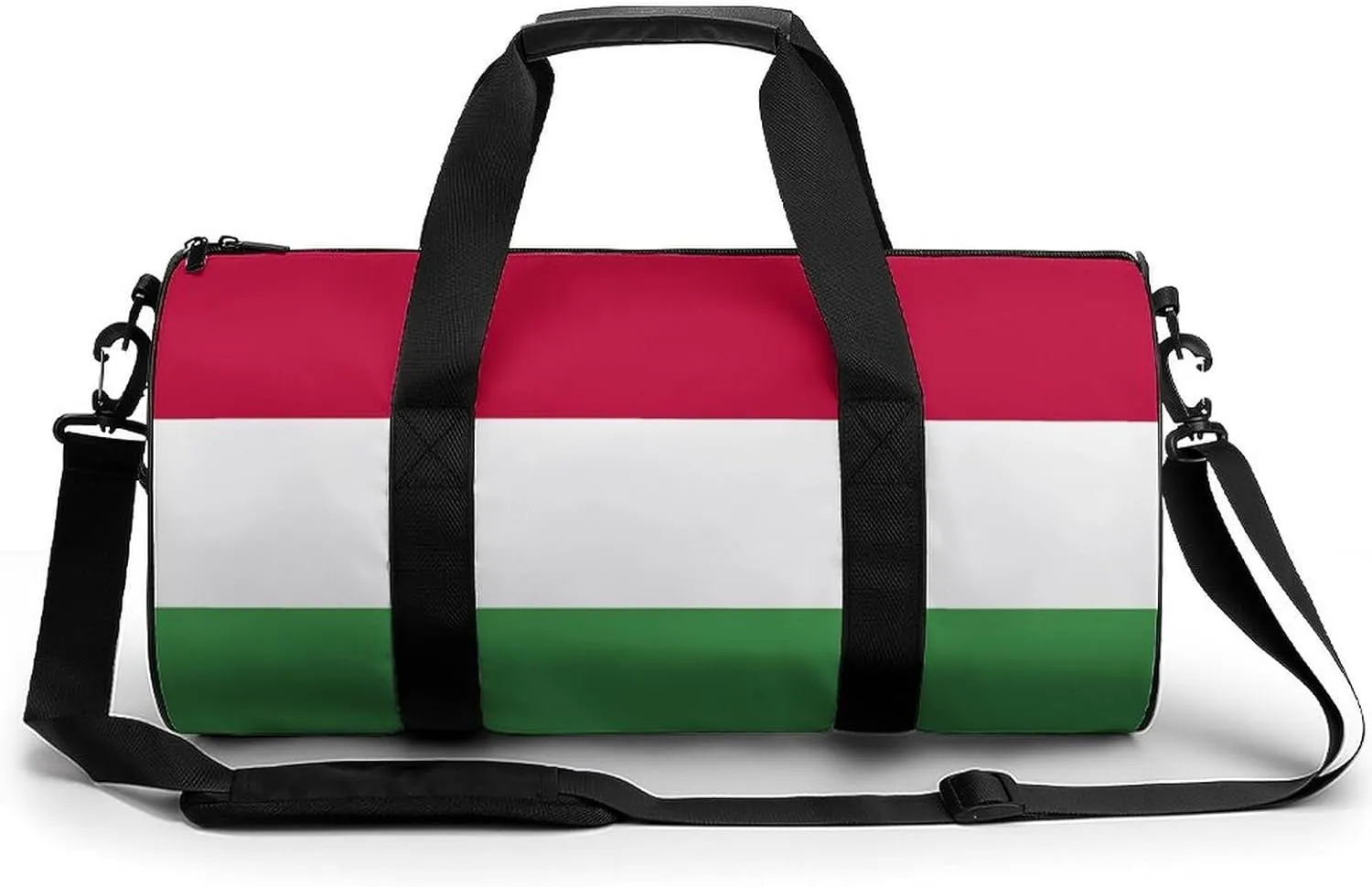 Hungary Flag Gym Bag for Men Women with Wet Pocket Travel Duffel Sports Overnight Weekender