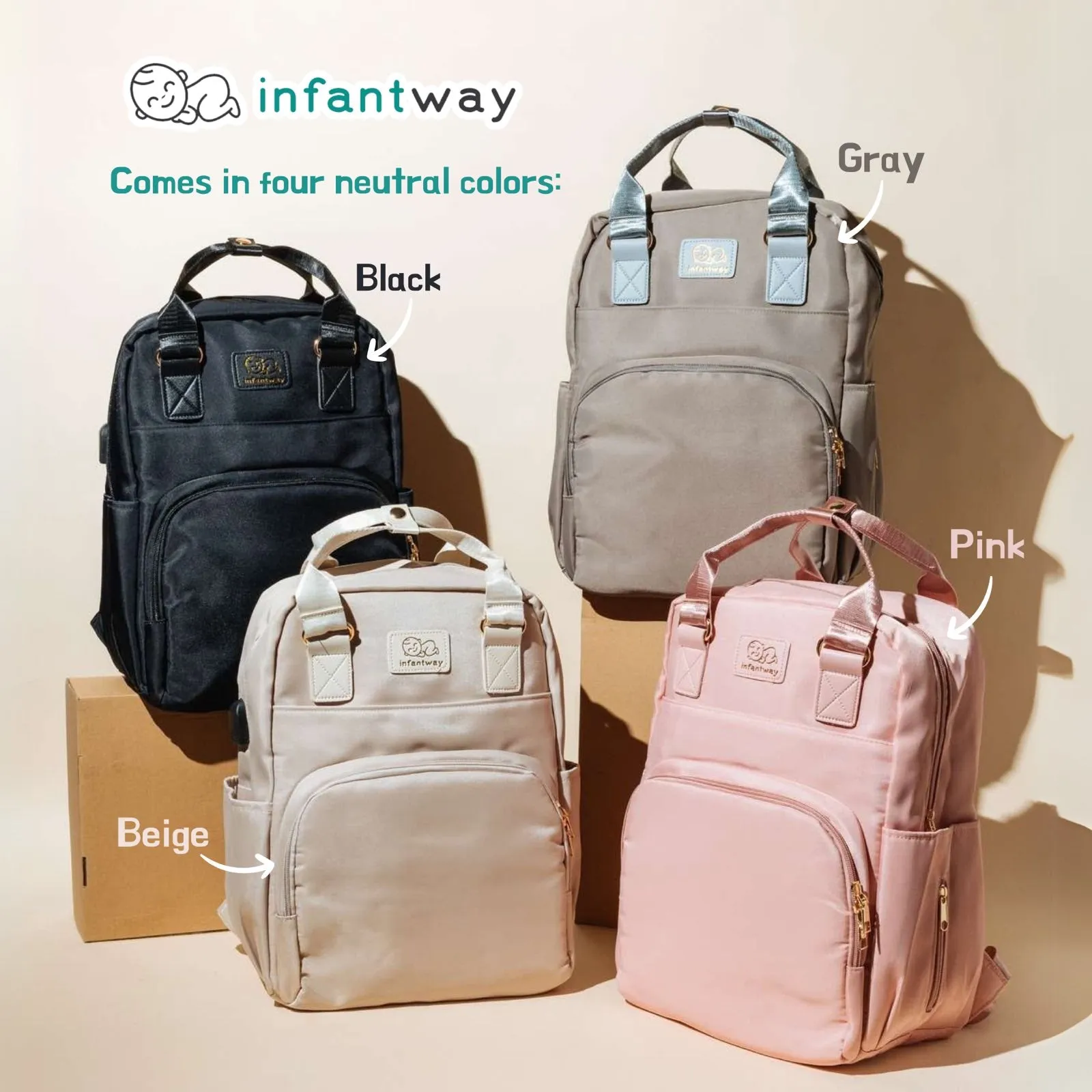 Infantway On-The-Go Mommy Bag