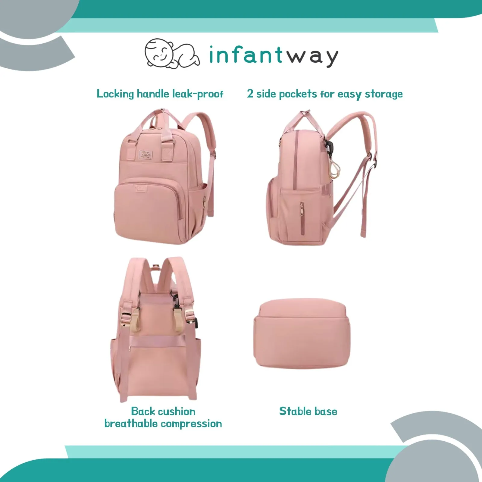 Infantway On-The-Go Mommy Bag