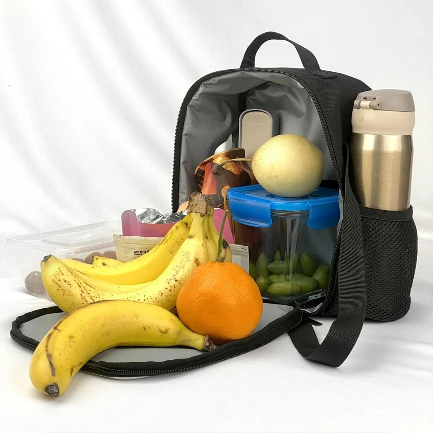 Insulated Lunch box for Men Women Reusable Lunch Bag Nature wild Animal Deers Cooler Tote Bags for Work Picnic