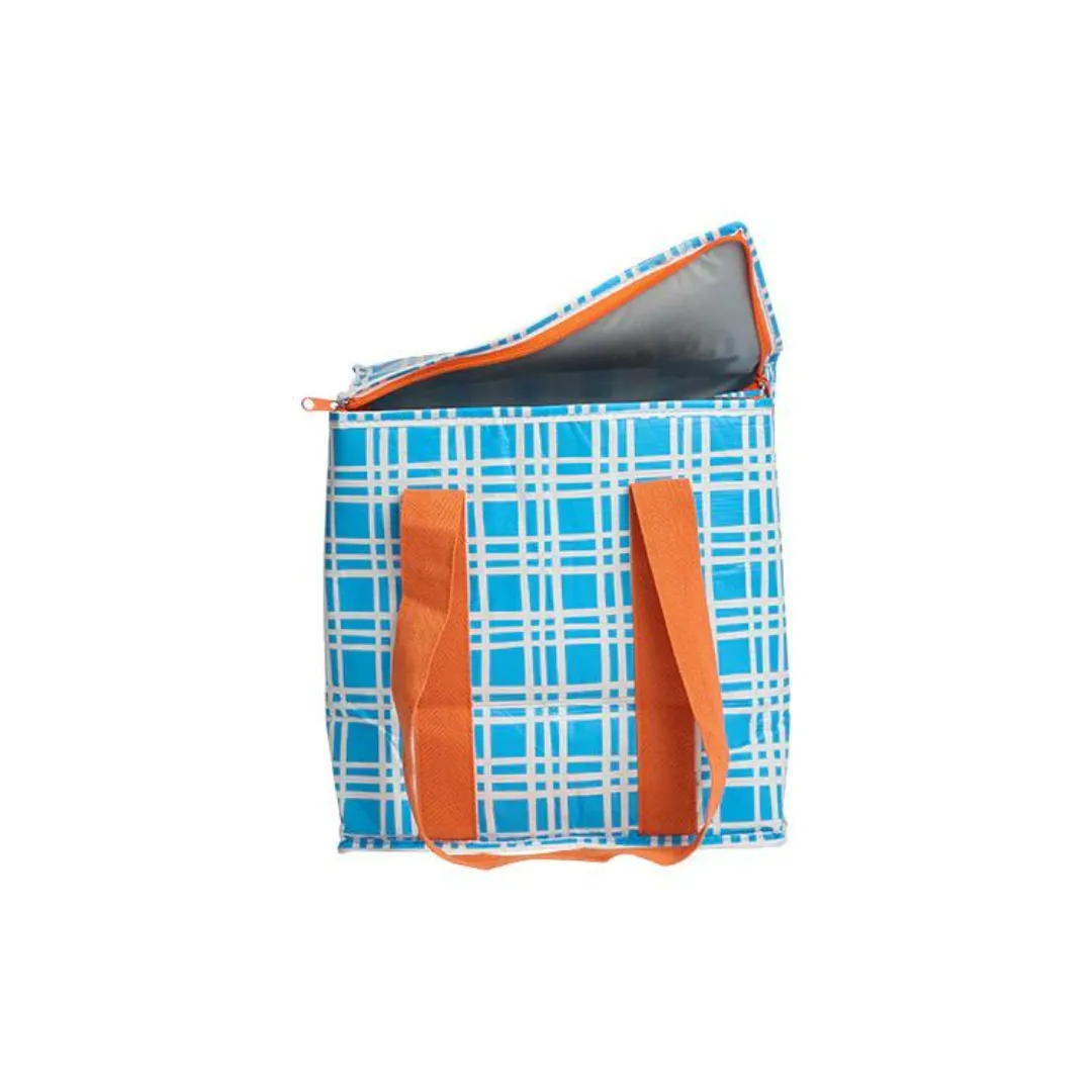 Insulated Shopper Tote - Net Check (large)