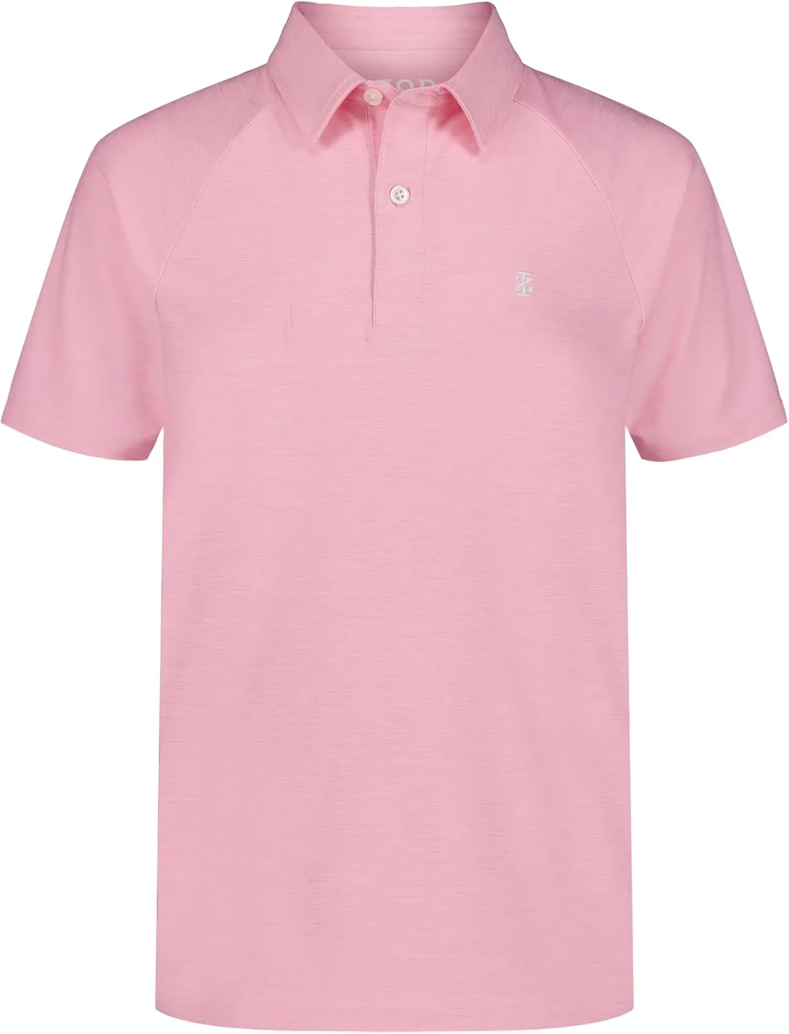 IZOD Boys' Short Sleeve Performance Stripe Polo Shirt