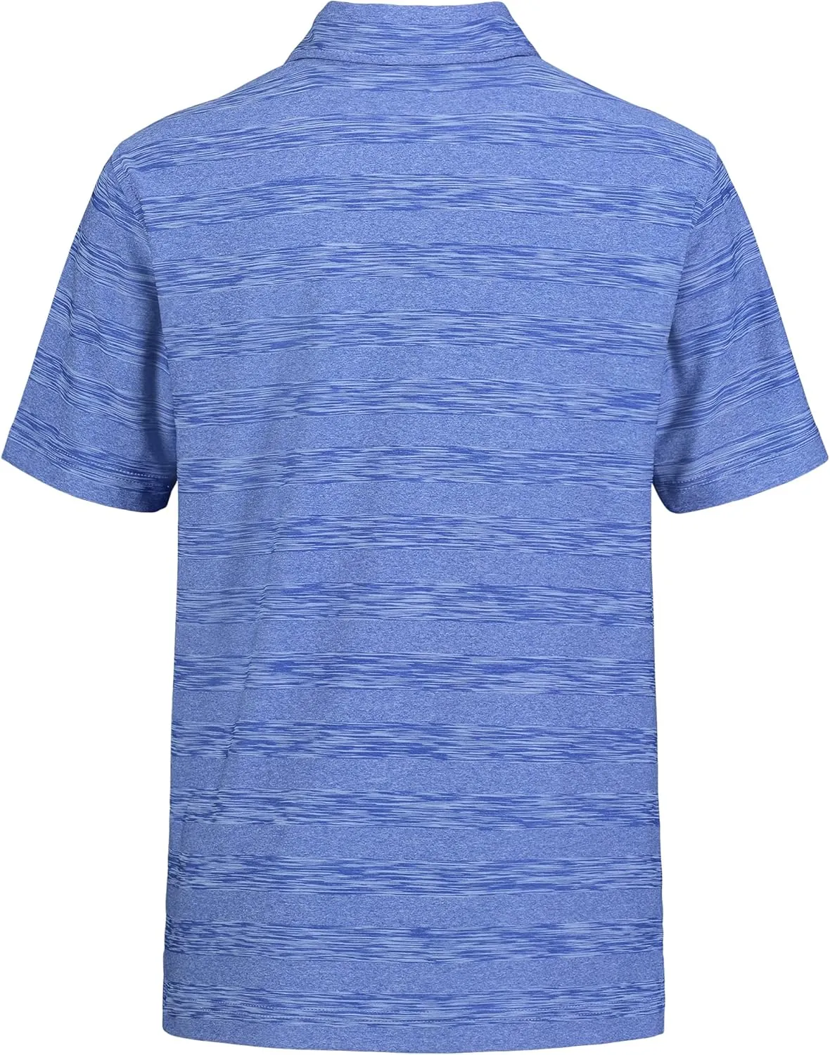 IZOD Boys' Short Sleeve Performance Stripe Polo Shirt