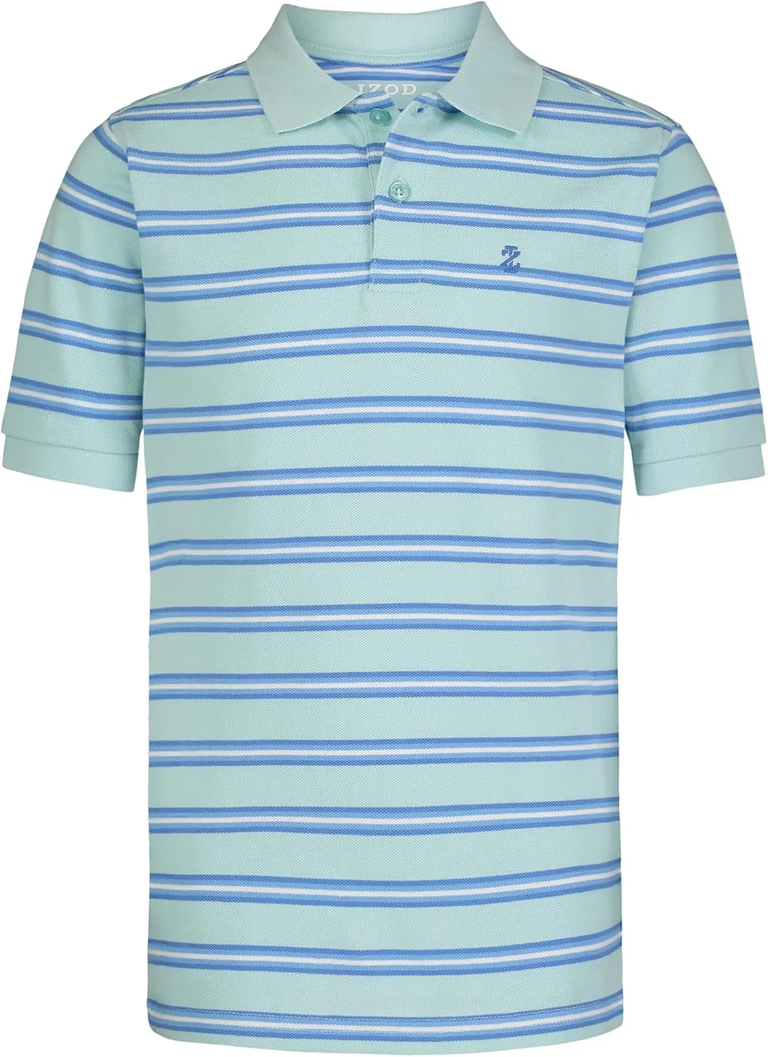 IZOD Boys' Short Sleeve Pique Polo Shirt