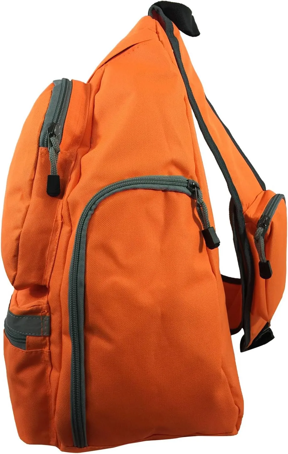 K-Cliffs Reflective Sling Backpack/Body Bag Messenger/Bag Daypack/School Student Book Bag with Safety, Bright, Stripe Orange