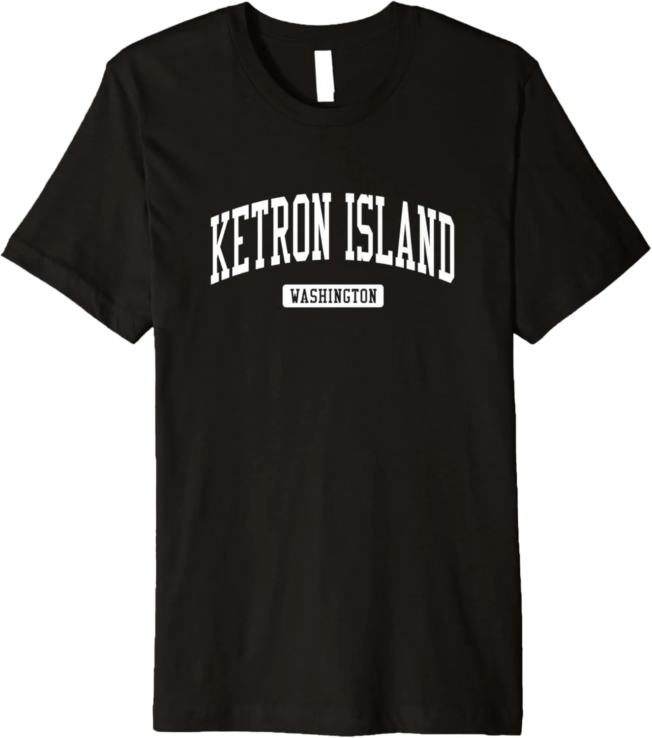 Ketron Island Washington WA Vintage Athletic Sports Design Premium T-Shirt