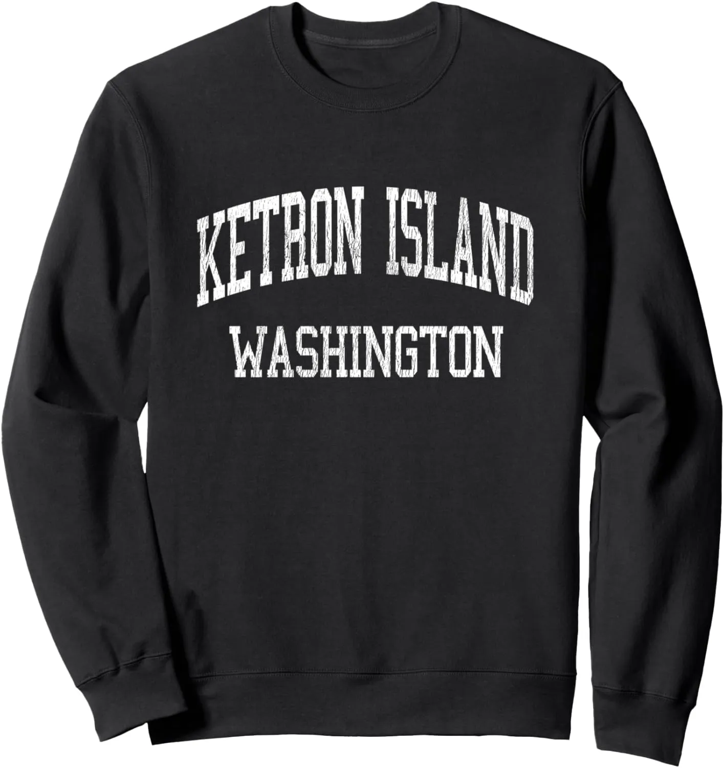 Ketron Island Washington WA Vintage Athletic Sports Design Sweatshirt