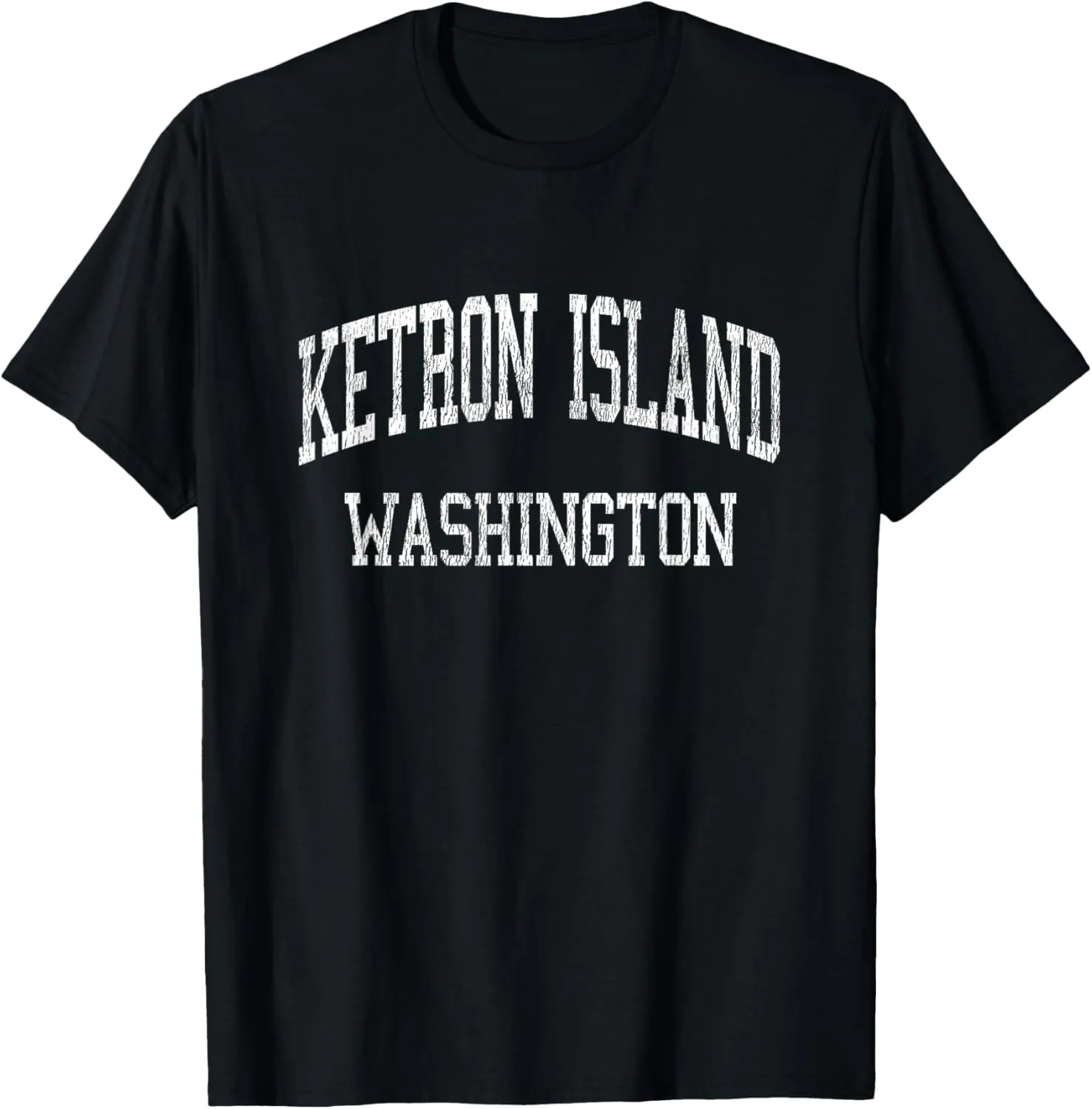 Ketron Island Washington WA Vintage Athletic Sports Design T-Shirt