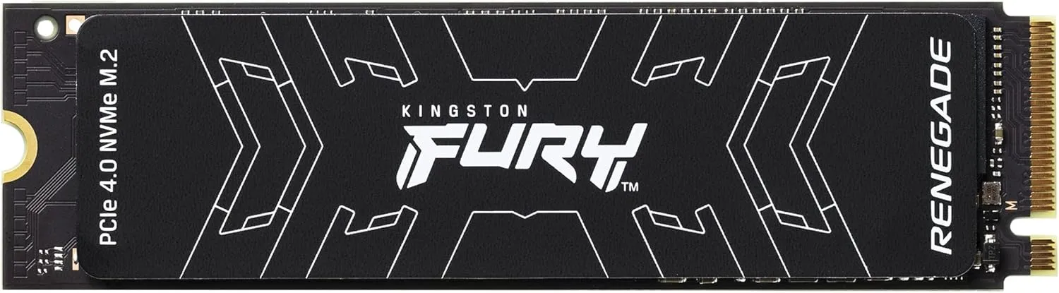 Kingston FURY Renegade 1TB PCIe Gen 4.0 NVMe M.2 Internal Gaming SSD | Up to 7300 MB/s | Graphene Heat Spreader | 3D TLC NAND | Works with PS5 | SFYRS/1000G, Solid State Drive