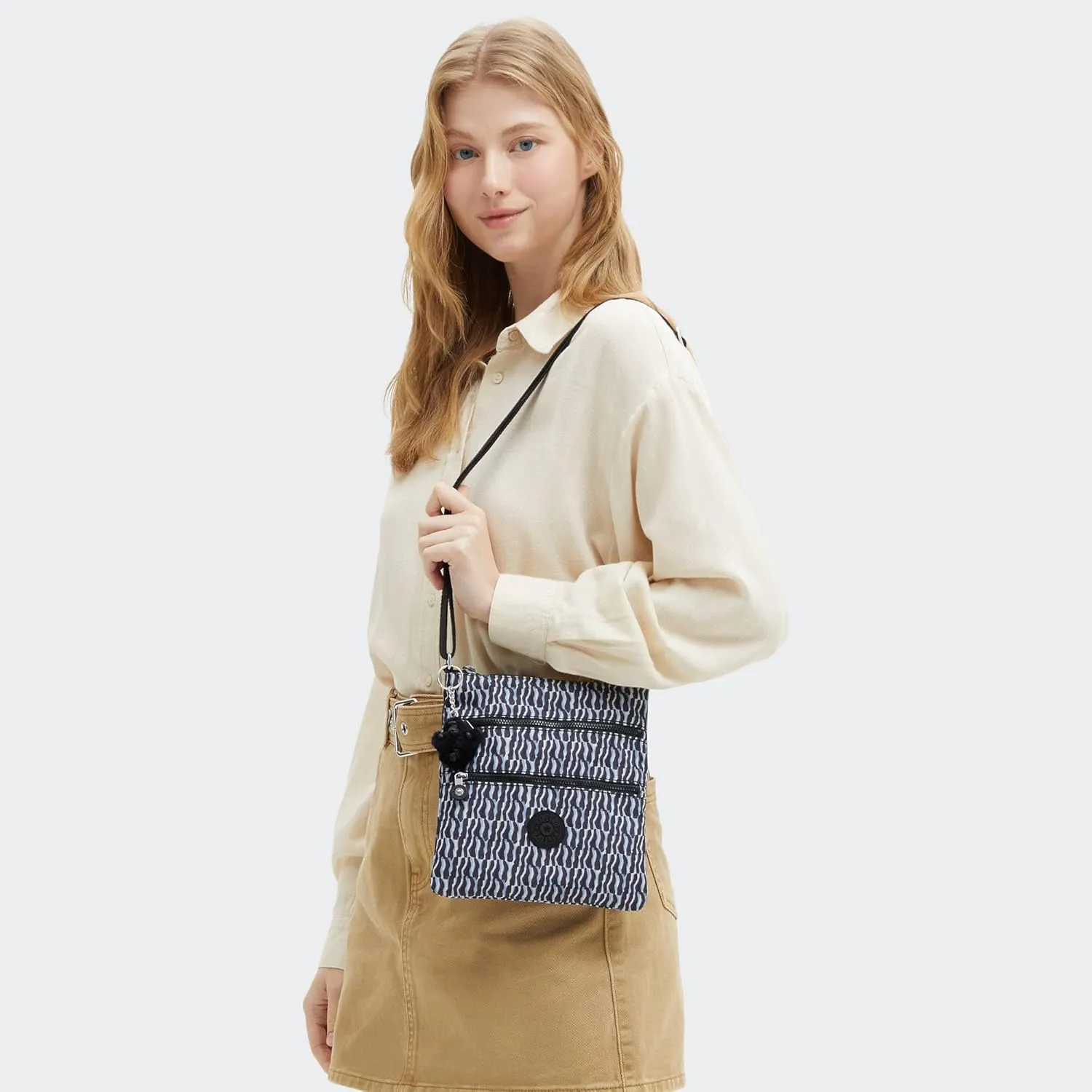 Kipling Women's Keiko Crossbody Mini Bag, Lightweight Adjustable Purse, Durable Shoulder Sling