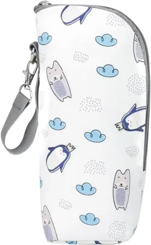 Kisangel Baby Bottle Cooler Tote Bags Insulated Breastmilk Bag Nursing Bottle Cooler Warmer Bag for Nursing Mom Daycare Travel