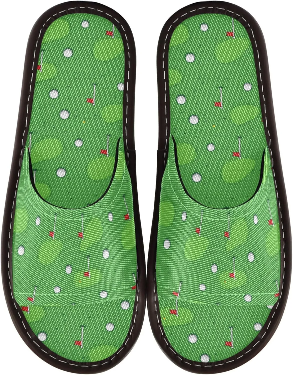 KLL Spa Shower Slippers Indoor Outdoor Ultralight Cozy Open Toe Home Shoes for Guest, Hotel, Travel, Airplane