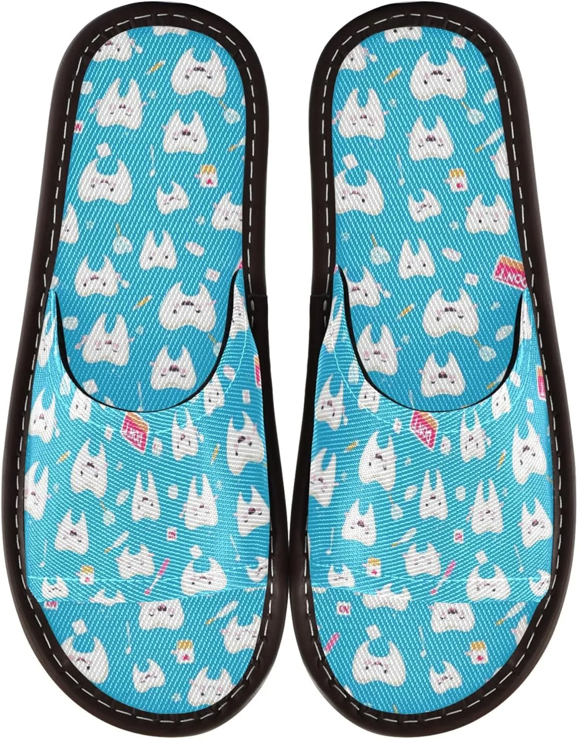 KLL Spa Slippers Indoor Summer Cute Bedroom Shoes for Pool, Hotel, Travel