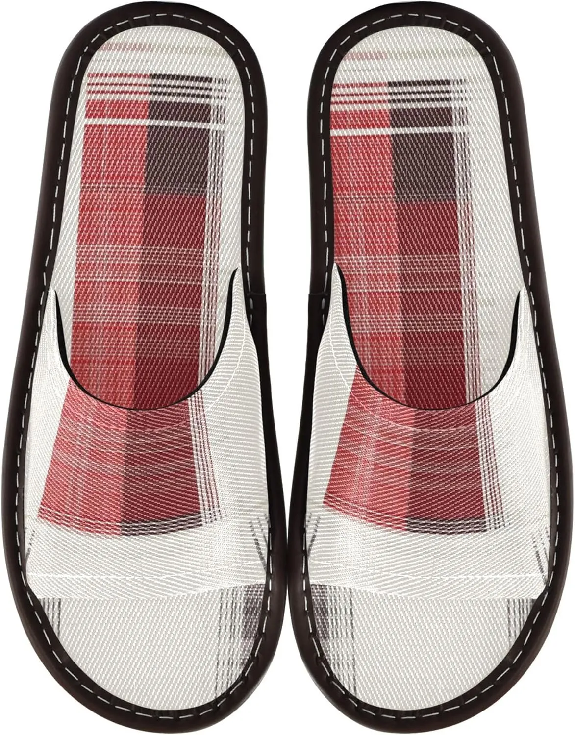 KLL Women Men's Shower Slippers Indoor and Outdoor Breathable Lightweight Bedroom Shoes for Party Travel Guests