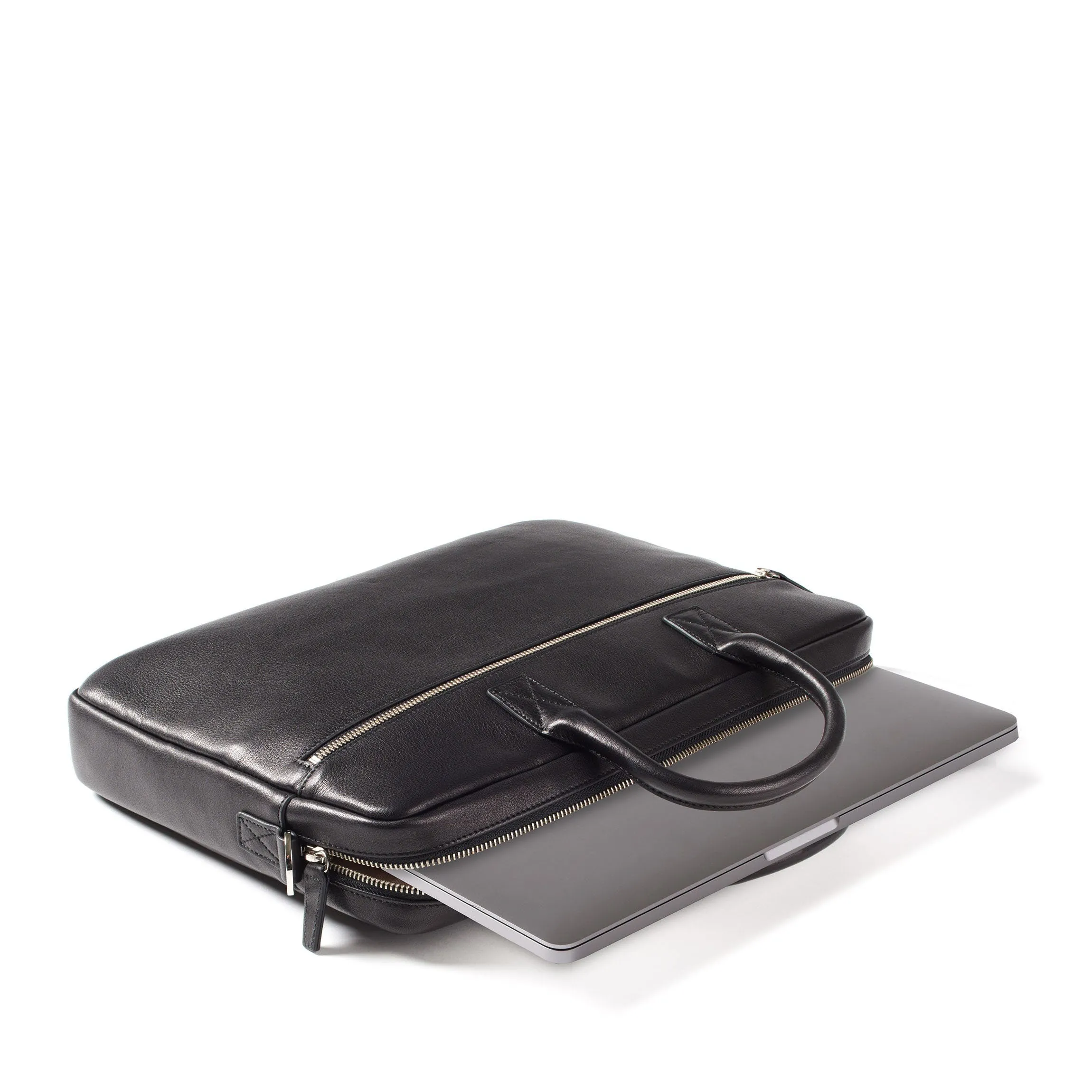 Knox Slim Laptop Bag Black Onyx