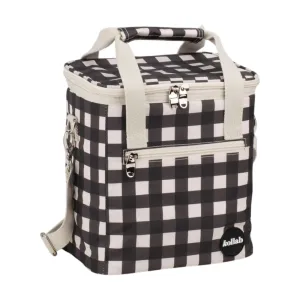 Kollab | Holiday Mini Cooler | Black Check